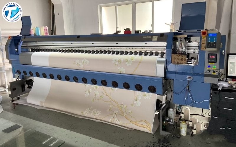 Máy in phun Allwin bản in chi tiết, sắc nét